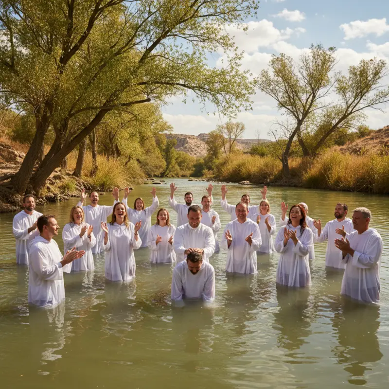 Batismo Rio Jordao Como Fazer Grupo — Israel Descomplicado
