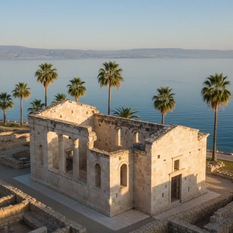 Cafarnaum Cidade De Jesus Ruinas — Israel Descomplicado