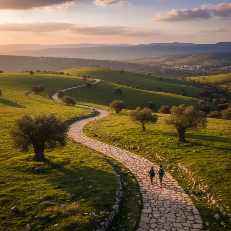 Emmaus Caminho Aparicao Ressurreicao — Israel Descomplicado