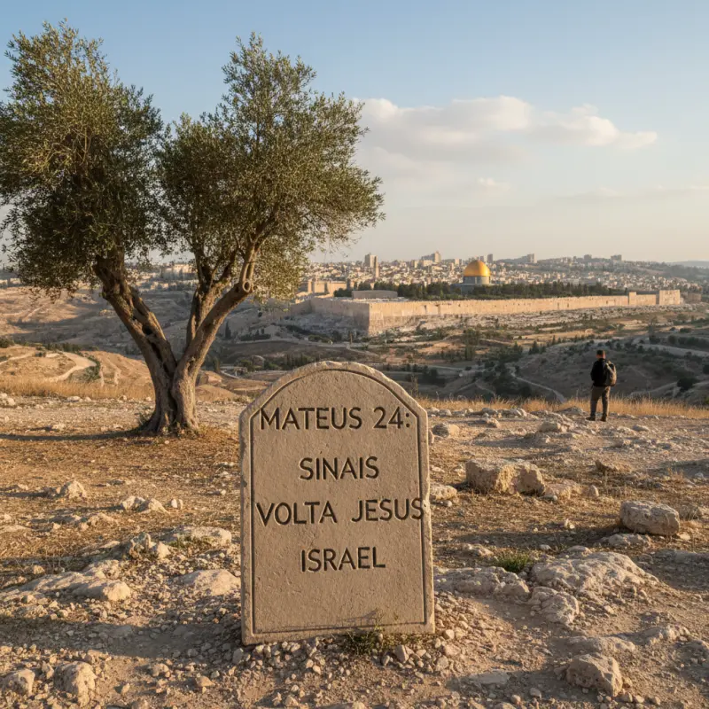 Mateus 24 Sinais Volta Jesus Israel — Israel Descomplicado