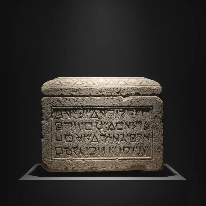 Ossuario Tiago Irmao Jesus Autenticidade — Israel Descomplicado