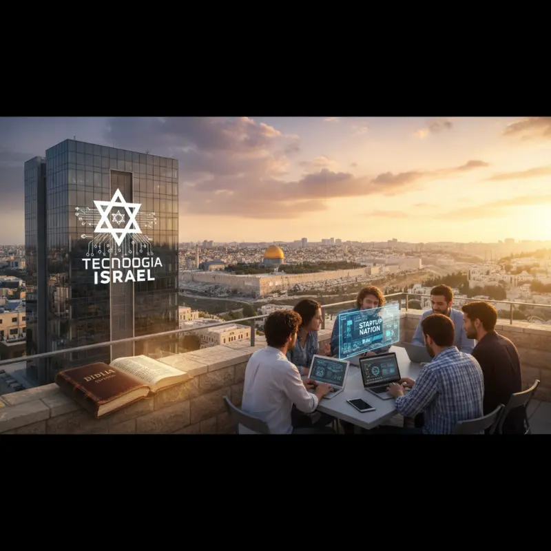 Tecnologia Israel Startup Nation Biblia — Israel Descomplicado