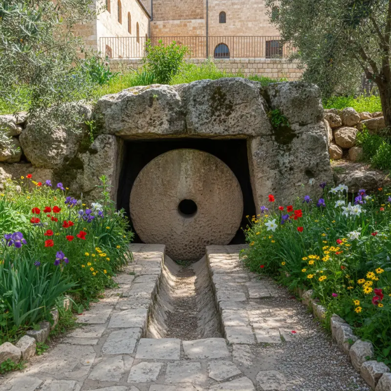 Tumulo De Jesus Jerusalem Garden Tomb — Israel Descomplicado