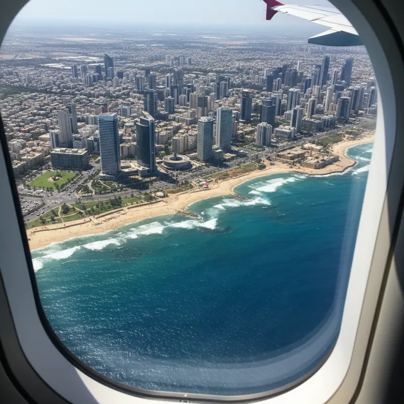 Avião viagem — quanto custa viajar para Israel