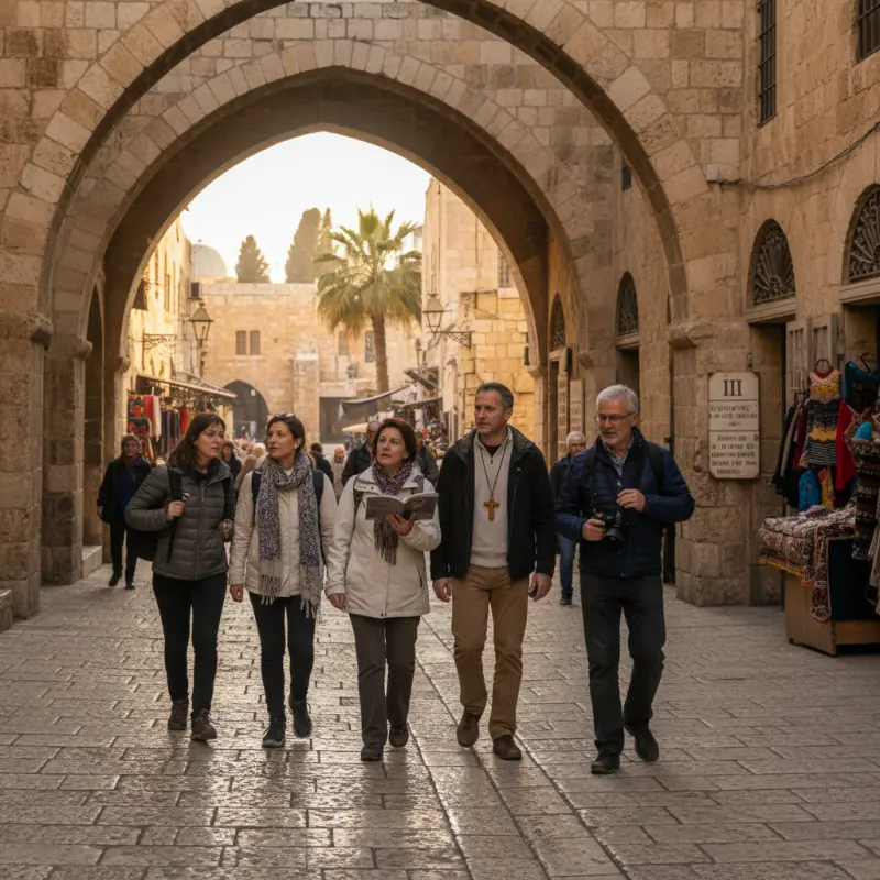 Vista aérea de Israel — viagem evangélica à Terra Santa